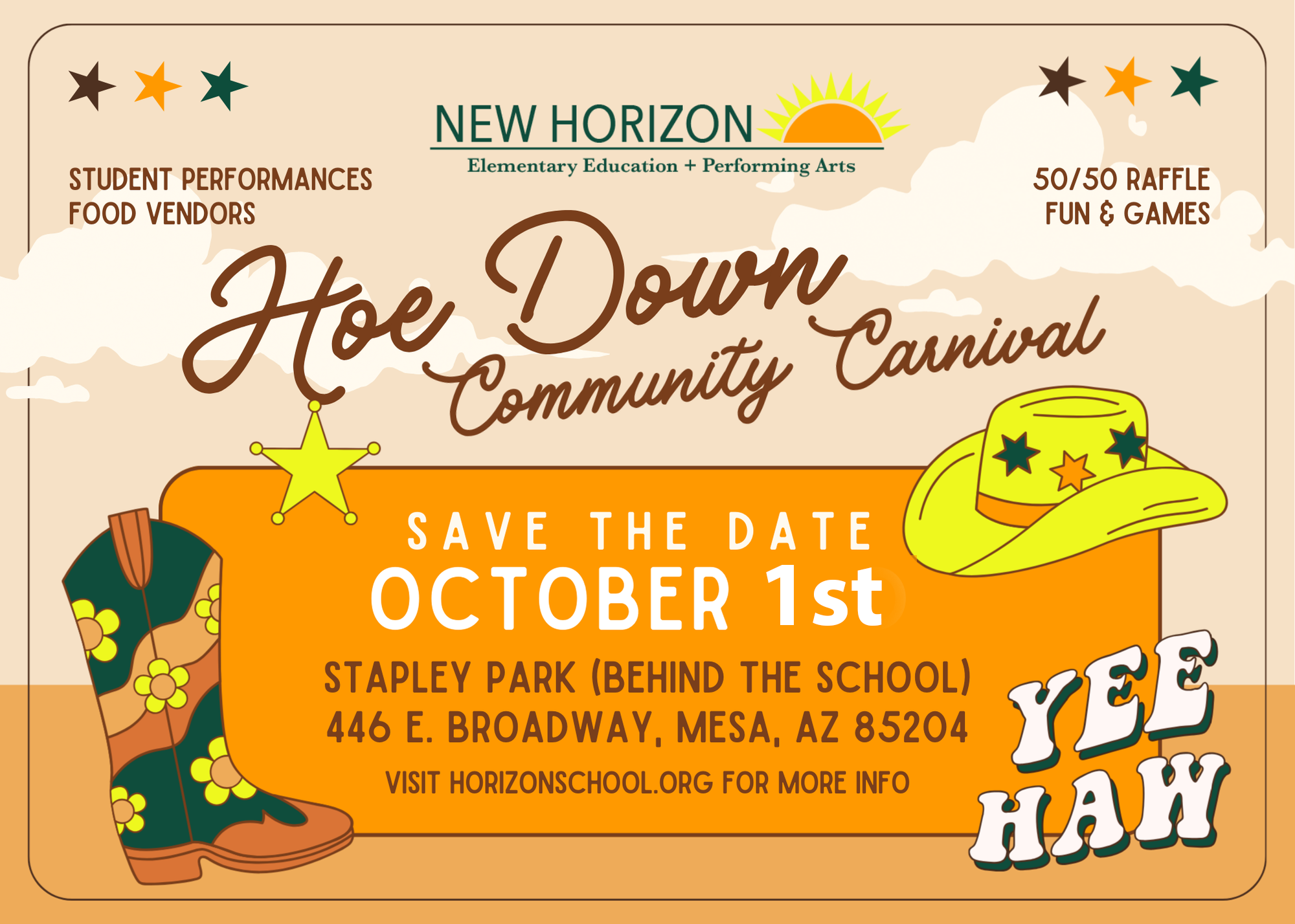 Hoe Down Save The Date