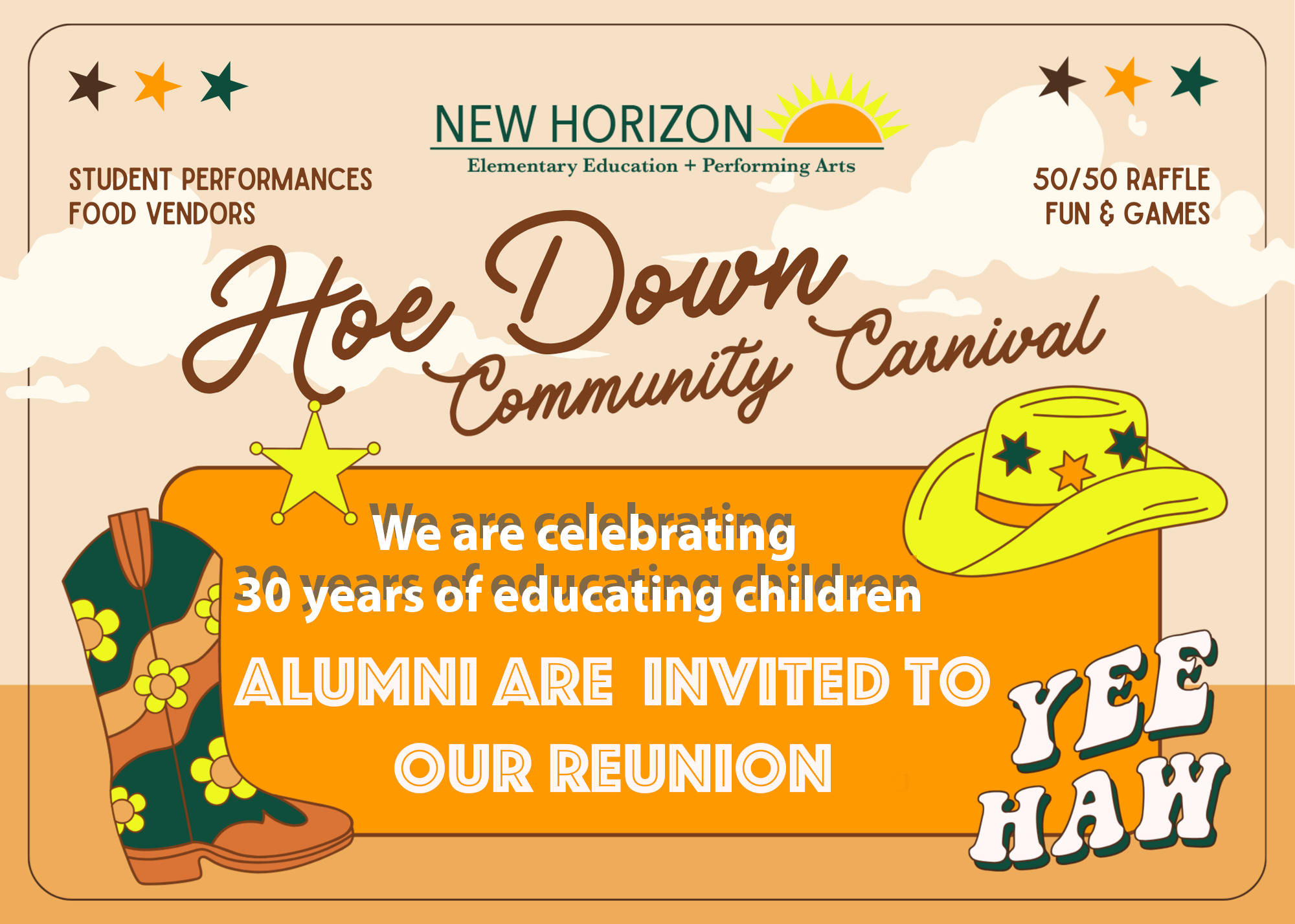 Hoe Down Save The Date